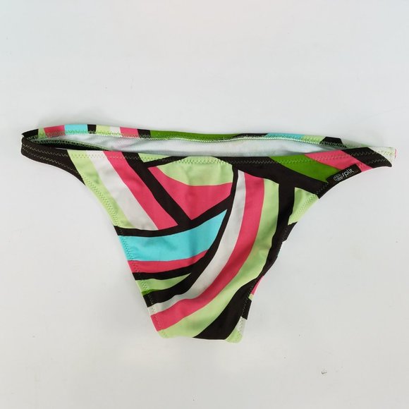 Bikini Swimsuit Bottom Low Rise Spandex by Split Sz Large - Picture 11 of 11